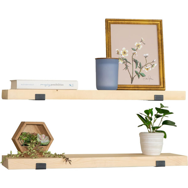 Willow & Grace Designs Willow & Grace Floating Shelves for Wall